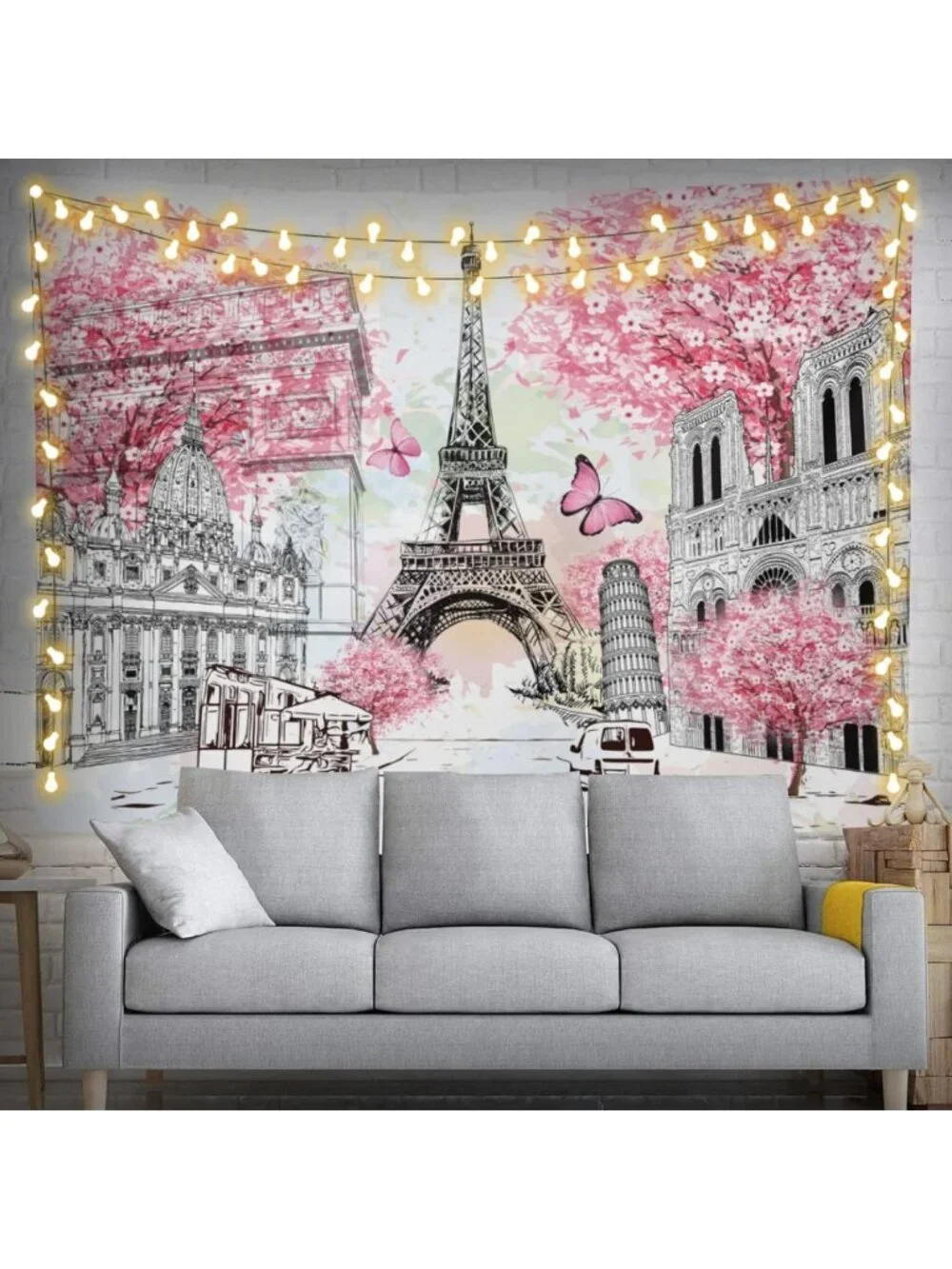 Eiffel Tower Tapestry 60